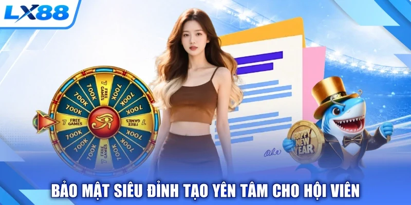 Bảo mật siêu đỉnh tạo yên tâm cho hội viên