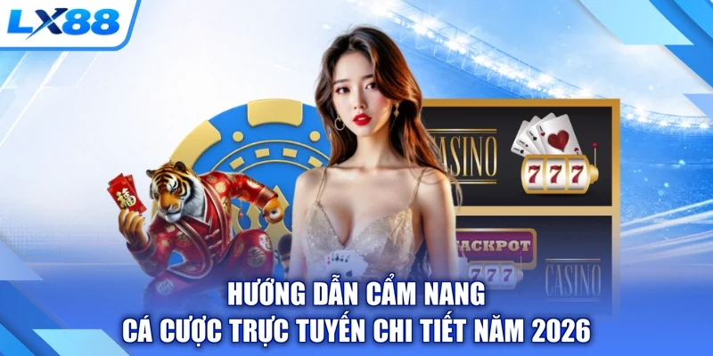 Hướng dẫn Cẩm nang cá cược trực tuyến chi tiết năm 2026