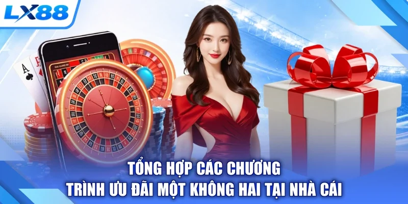 Tổng hợp các chương trình ưu đãi một không hai tại nhà cái